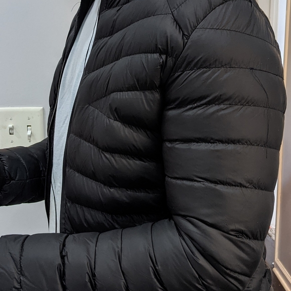 Mens Fitted warm insulated puffy jacket - Picture 2 of 4